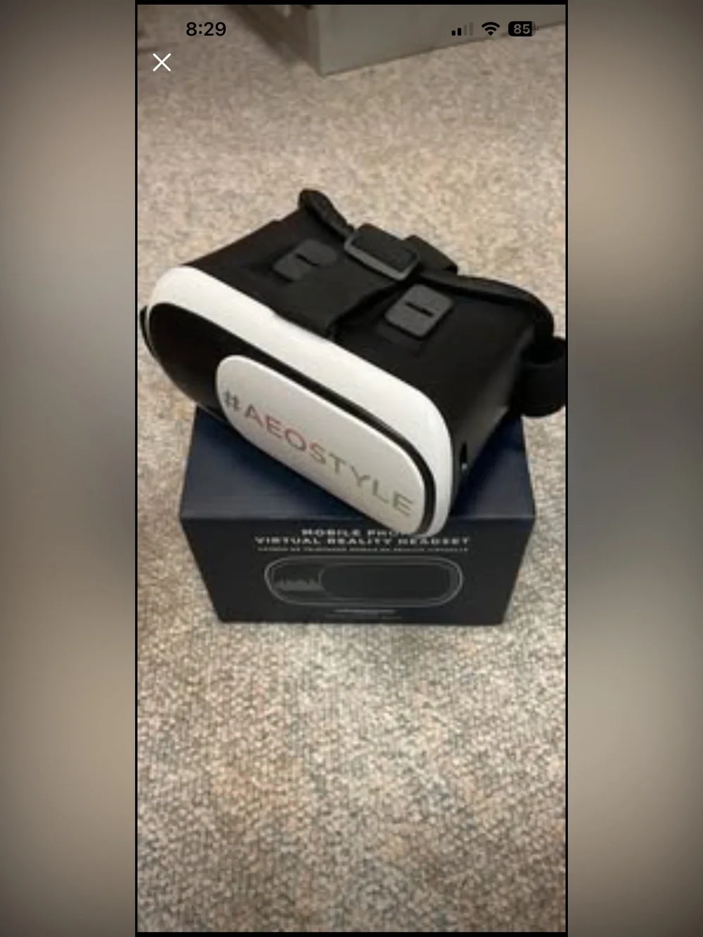 Vintage 2017 NIB Mobil phone virtual reality headset from american eagle